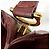 Borsa a tracolla e a spalla in pelle Must de Cartier Bordeaux - vista 17