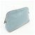 Hermès HERMES Bolide Pouch MM Beauty case in cotone e pelle Azzurro Marrone - vista 4