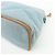 Hermès HERMES Bolide Pouch MM Beauty case in cotone e pelle Azzurro Marrone - vista 9