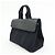 Hermès HERMES Valparaiso PM Toile Chevron Tote Bag Hand Bag Black - vista 3
