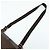Borsa a tracolla e spalla in pelle e jacquard con logo PRADA Marrone BT0537 - vista 6