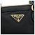 PRADA Borsa 2Way in Nylon e Pelle con Logo Triangolare Borsa a Mano Borsa a Tracolla 1BA104 - vista 18