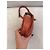 Chanel Boy Flap Borsa a Tracolla in Camoscio Arancione - vista 11