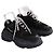 Balenciaga Schwarze Leder Sneaker - Ansicht 3