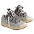 Sneakers Lanvin in pelle blu - vista 3