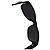 Versace Sonnenbrille schwarz aus Kunststoff - Ansicht 4