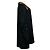 Akris Black / Copper Metallic Reversible Wool and Angora Coat - view 2
