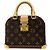 Louis Vuitton Brown Monogram Canvas Alma Trunk 20 Mini Bag
