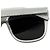 Autre Marque Saint Laurent Black / White Square Acetate Frame Two-Tone Shield Frame Sunglasses - view 9