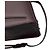 Borsa a tracolla trapezoidale Akris in pelle Saffiano bordeaux - vista 10