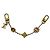Louis Vuitton Gold Multi Mirage Chain Bag Charm