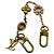 Louis Vuitton Gold Multi Mirage Chain Bag Charm - Ansicht 4