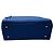 Céline Celine Bolso Edge Large de piel drummed azul - vista 4