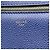 Céline Celine Bolso Edge Large de piel drummed azul - vista 7