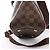 Louis Vuitton Cabas Rosebery Damier Ebene Borsa a mano 2Way Marrone N41177 - vista 11