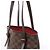 Borsa a tracolla Louis Vuitton Marais Damier Ebene Marrone N42240 - vista 3