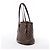 Borsa a tracolla Louis Vuitton Marais Damier Ebene Marrone N42240 - vista 4