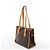 Borsa a tracolla Louis Vuitton Popincourt Haut Monogram in marrone M40007 - vista 2