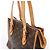 Borsa a tracolla Louis Vuitton Popincourt Haut Monogram in marrone M40007 - vista 5