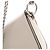 Borsa a tracolla con catena Prada Arcade Glace in pelle bianca - vista 11