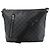 Borsa a tracolla Louis Vuitton Mick PM Damier Graphite in nero N41211