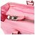 Prada Borsa Tote B6242 in nylon Tessuto Saffiano rosa - vista 11