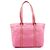 Prada Borsa Tote B6242 in nylon Tessuto Saffiano rosa - vista 3