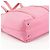 Prada Borsa Tote B6242 in nylon Tessuto Saffiano rosa - vista 7