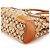 Coach 11062 Borsa Tote Signature Turnlock Beige Tan - vista 11