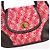Miu Miu Borsa a tracolla RR0599 Chevron Twin Red in lana - vista 6