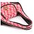 Miu Miu Borsa a tracolla RR0599 Chevron Twin Red in lana - vista 9