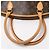 mala de ombro Louis Vuitton Lockit Horizontal Monogram em castanho M40104 - vista 7