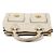 Marc Jacobs Borsa Tote Blake in pelle avorio - vista 4
