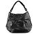 Marc by Marc Jacobs Borsa 2-Way Twisted Q Fran in pelle nera - vista 3