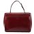 Prada Bolso de asa superior de piel Vitello burdeos - vista 3