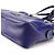 Marc by Marc Jacobs Bolsa Bowling Clássica 2-Way em Couro Azul Cobalto - vista 10