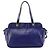 Marc by Marc Jacobs Bolsa Bowling Clássica 2-Way em Couro Azul Cobalto - vista 3
