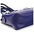 Marc by Marc Jacobs Bolsa Bowling Clássica 2-Way em Couro Azul Cobalto - vista 9