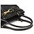 Coach 10508 Borsa Tote Hamptons in tela Signature nera - vista 9