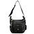 Chloé 03156-12 Borsa a tracolla Hobo con tasca in pelle nera