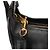 Chloé 03156-12 Borsa a tracolla Hobo con tasca in pelle nera - vista 6