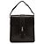 Gucci Borsa 2-Way in pelle marrone scuro con testa di serpente 2004