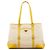 Prada Spring 1999 Gelb-Elfenbein Canapa Canvas Tote Bag