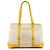 Prada Spring 1999 Gelb-Elfenbein Canapa Canvas Tote Bag - Ansicht 3