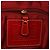 Coach 10212 Borsa Tote Hamptons in pelle martellata rossa - vista 13
