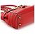 Coach 10212 Borsa Tote Hamptons in pelle martellata rossa - vista 7