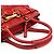 Coach 10212 Borsa Tote Hamptons in pelle martellata rossa - vista 9