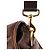 Coach Borsa Metropolitan 2-Way in pelle Dark Brown 0542 - vista 11