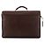Coach Borsa Metropolitan 2-Way in pelle Dark Brown 0542 - vista 3