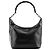 Gucci 000 0531 Borsa a Tracolla Hobo in Pelle Nera Bamboo
